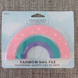 Pink and Purple Rainbow Nail File Set